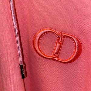 Authentic Dior CD Icon Rose Pink Hoodie
